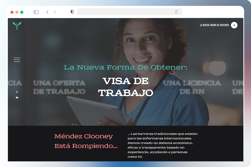 Diseño Web para Méndez Clooney LLC